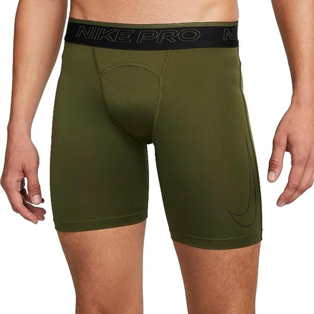 Nike Pro Dri-FIT Men's Shorts Green